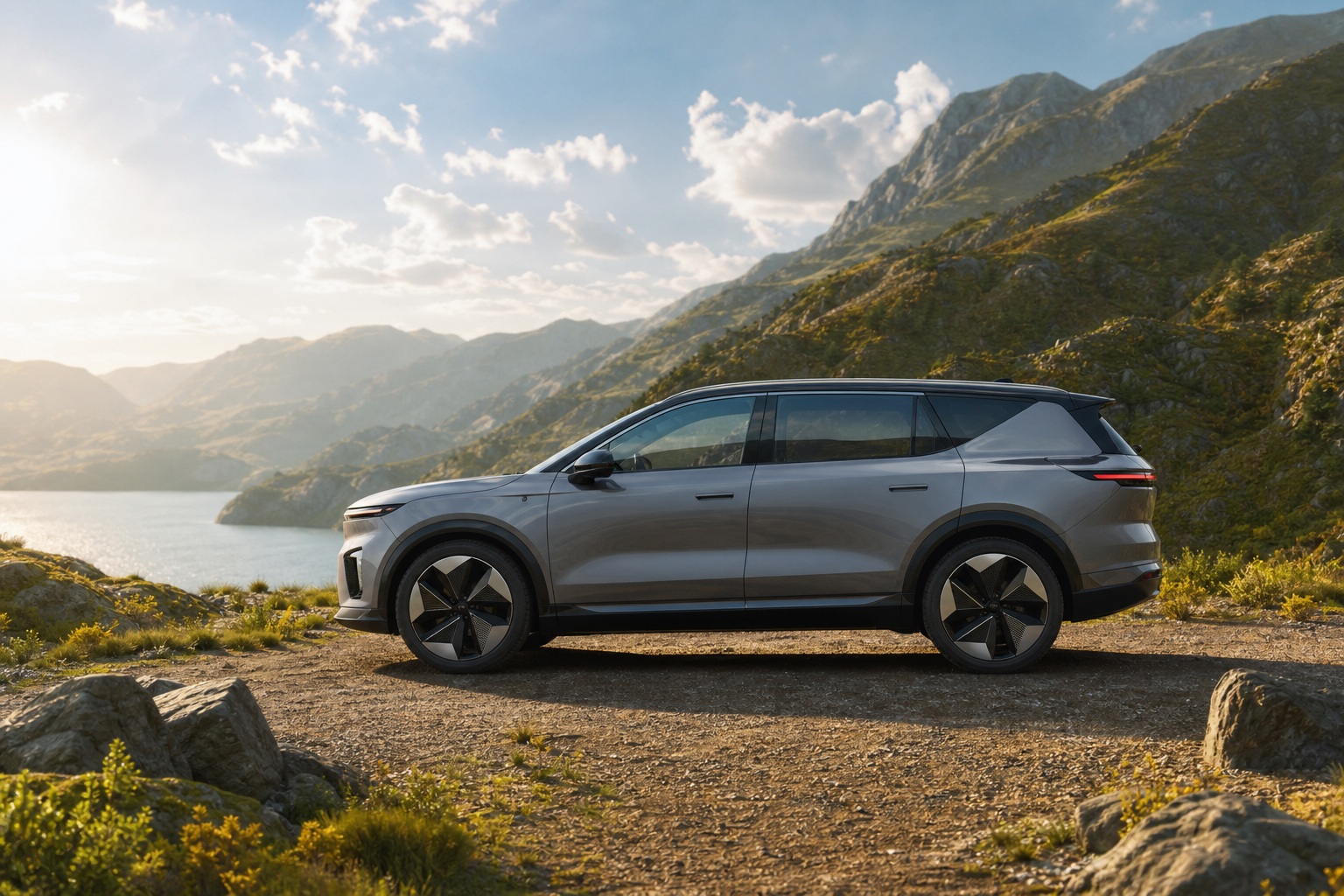 Preview for Family Suv Mountain Background