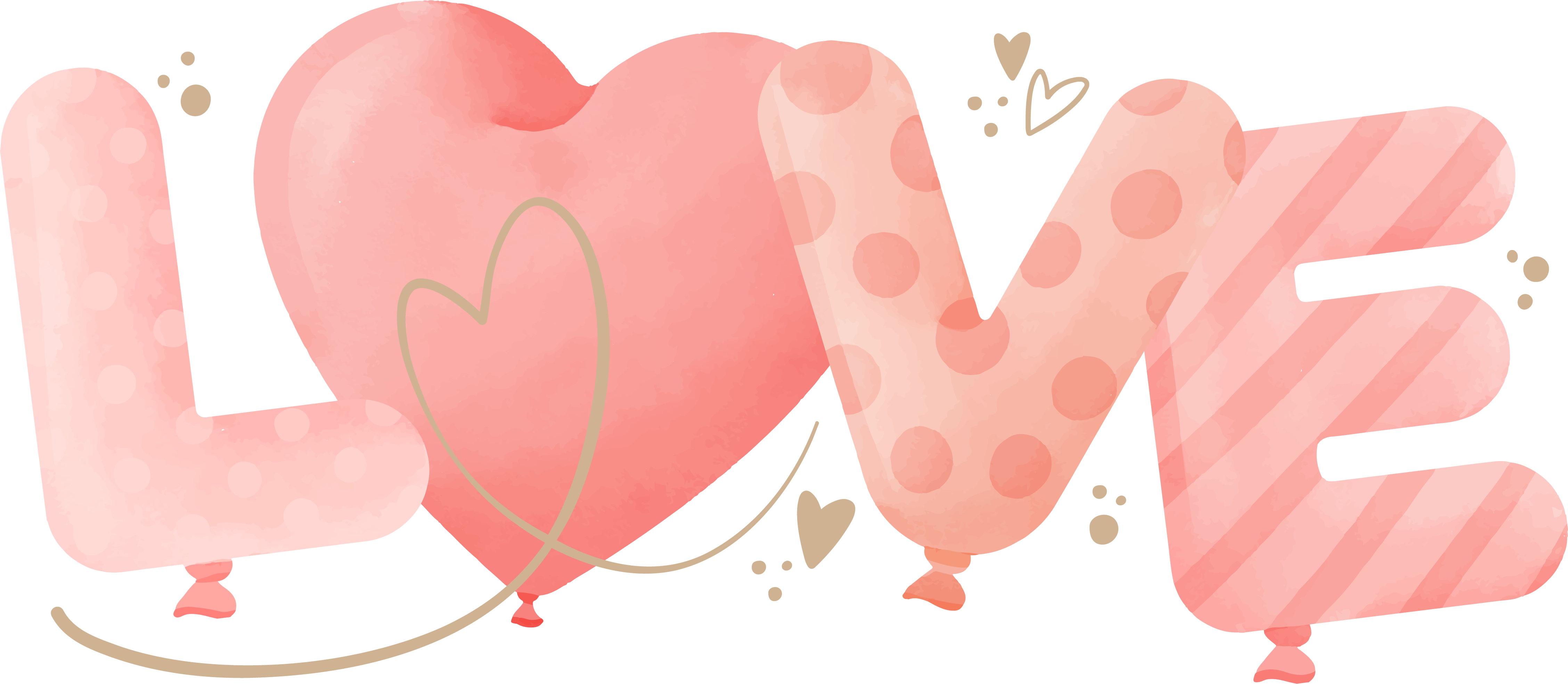 Preview for Valentines-day-love-watercolor-love-sticker-e88cd