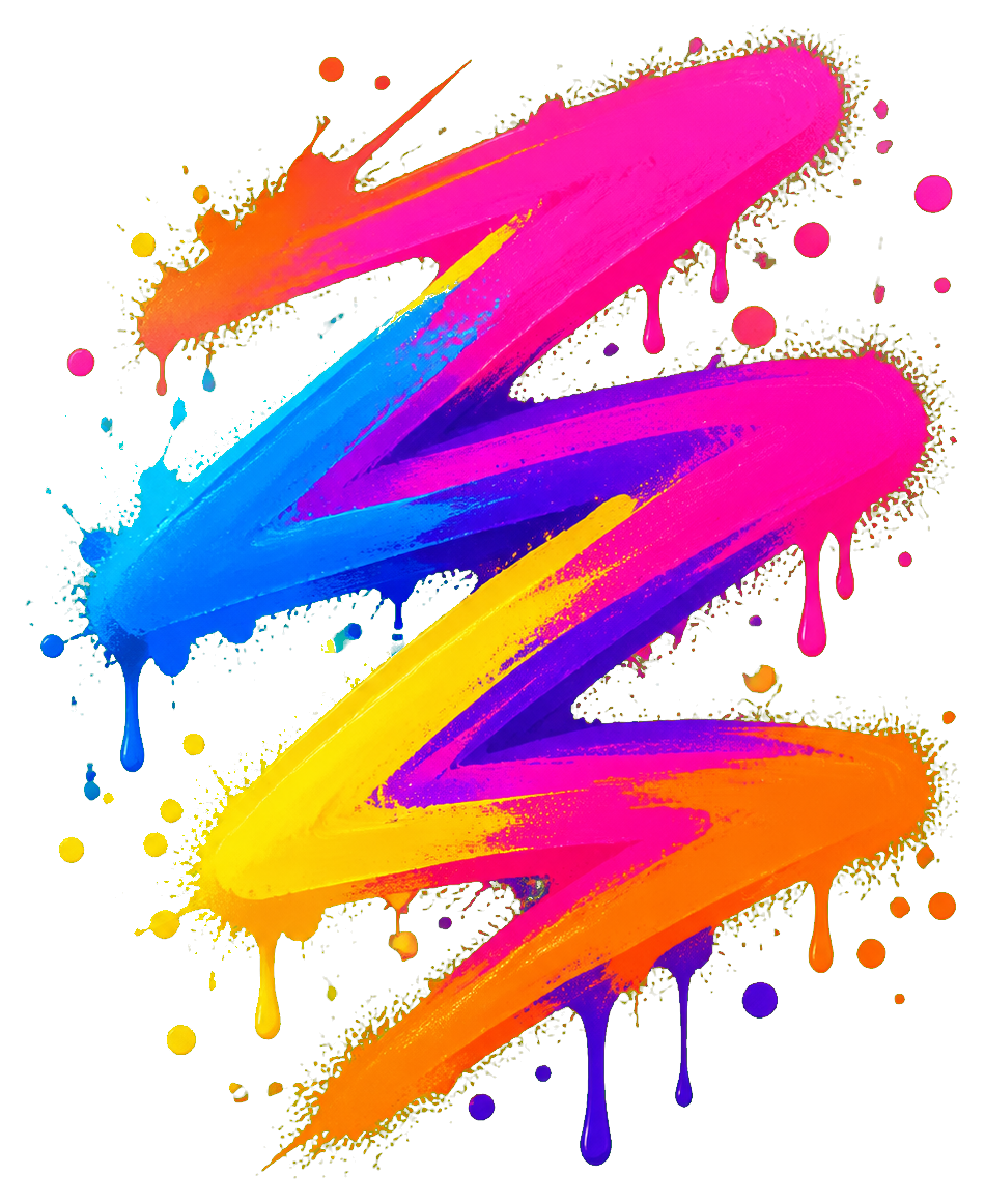 Preview for Zigzag Spray Streak Sticker