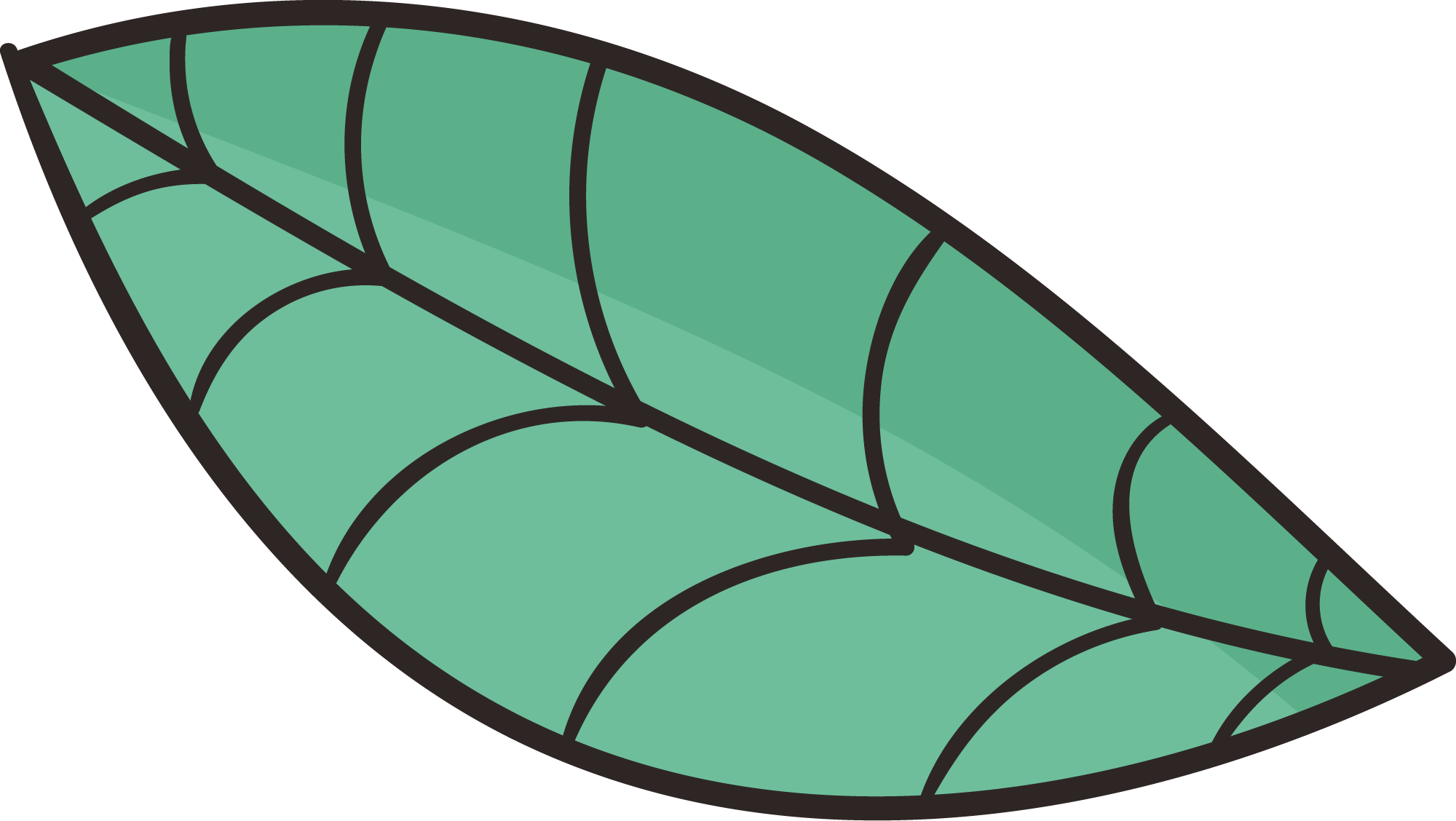 Preview for Green-leaf-icon-design-back-to-sticker-fa4c5