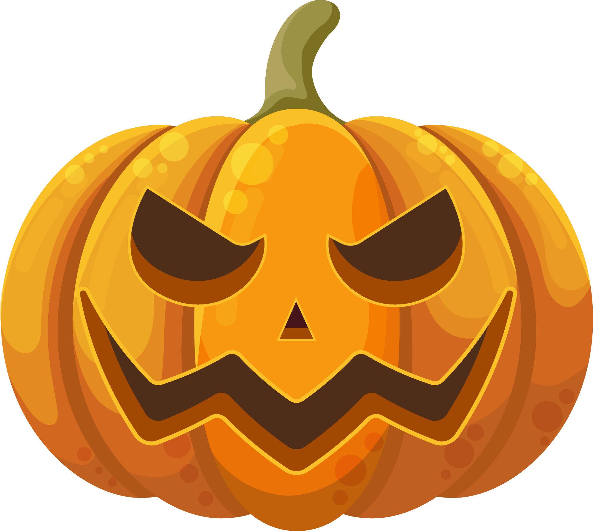 Preview for Halloween-jack-o-lantern-illustration-pumpkins-sticker-9ddea