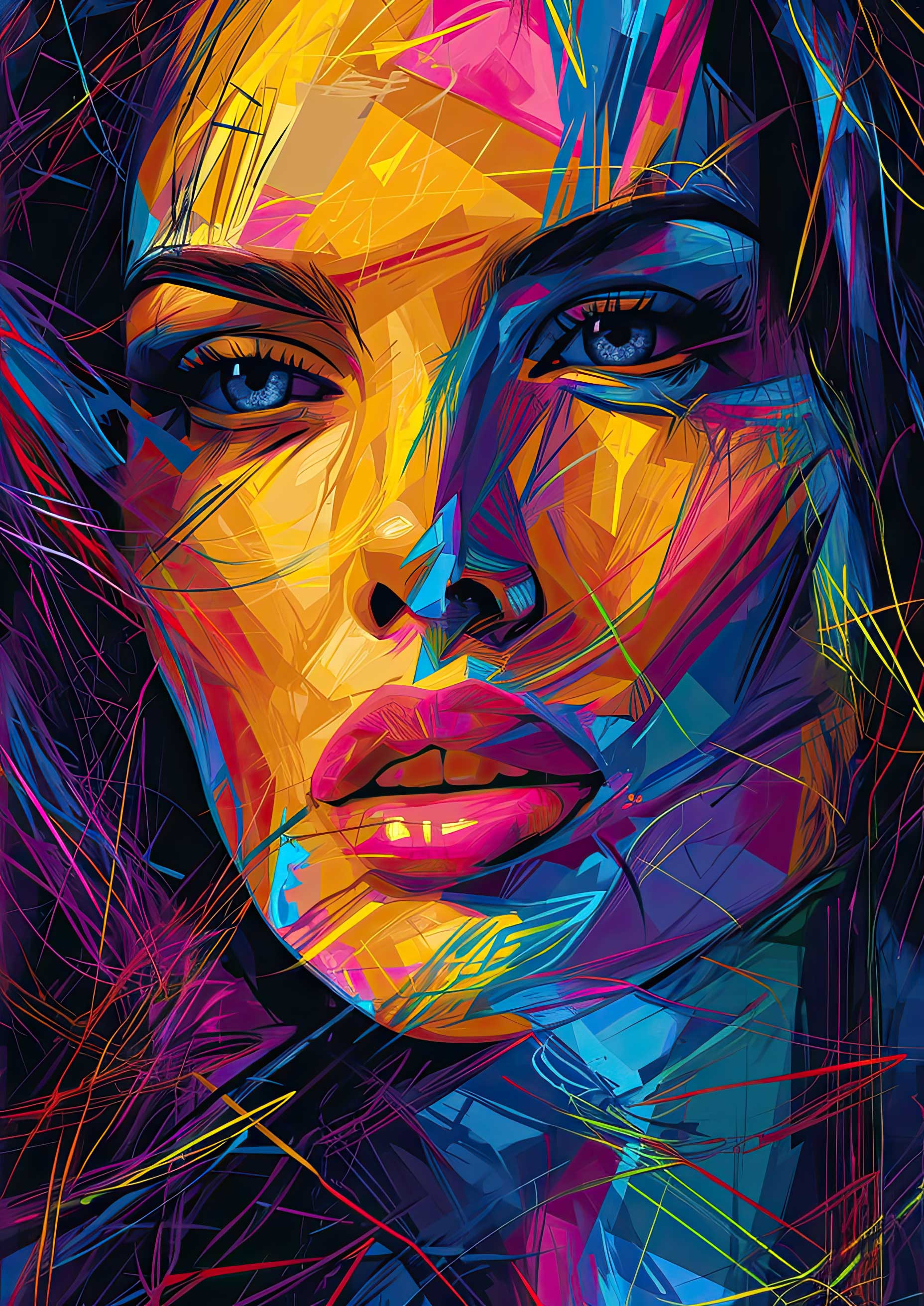 Preview for Vibrant-abstract-portrait-art-celebrities-background-364dd