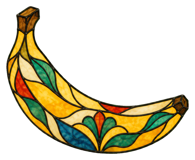 Preview for Stained Glass Fruit Banana