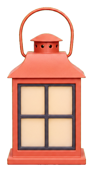Preview for Coral Halloween Lantern Sticker
