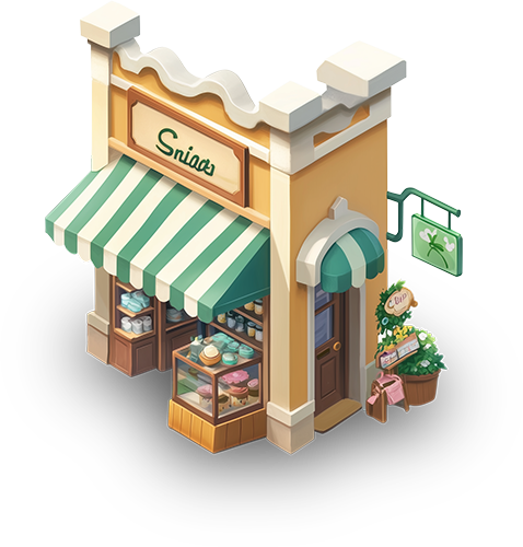 Preview for Salon-storefront-illustration-building-sticker-9bc1c