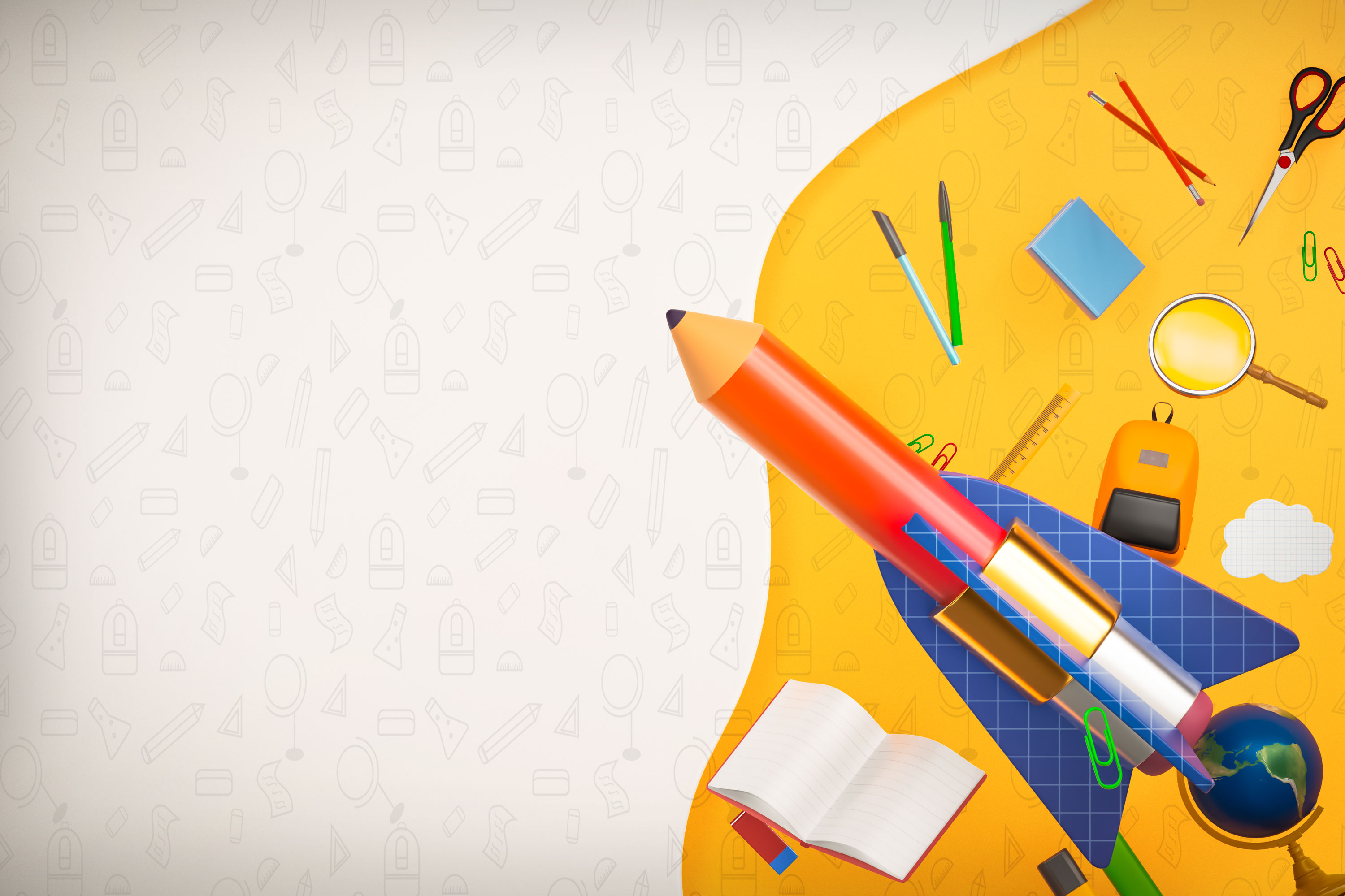 Preview for Colorful-stationery-essentials-back-to-background-ce5d1