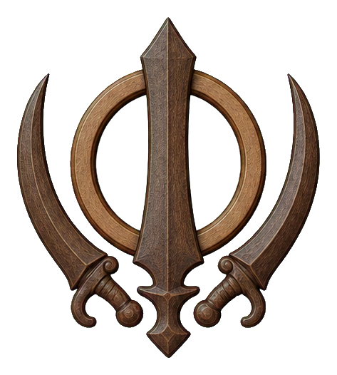 Preview for Carved Walnut Khanda Sticker