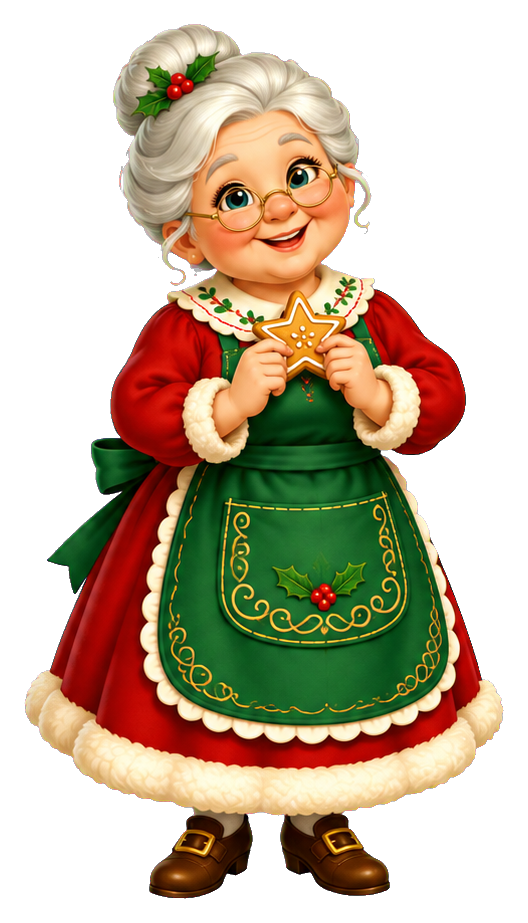 Preview for Mrs Claus Christmas Cookie