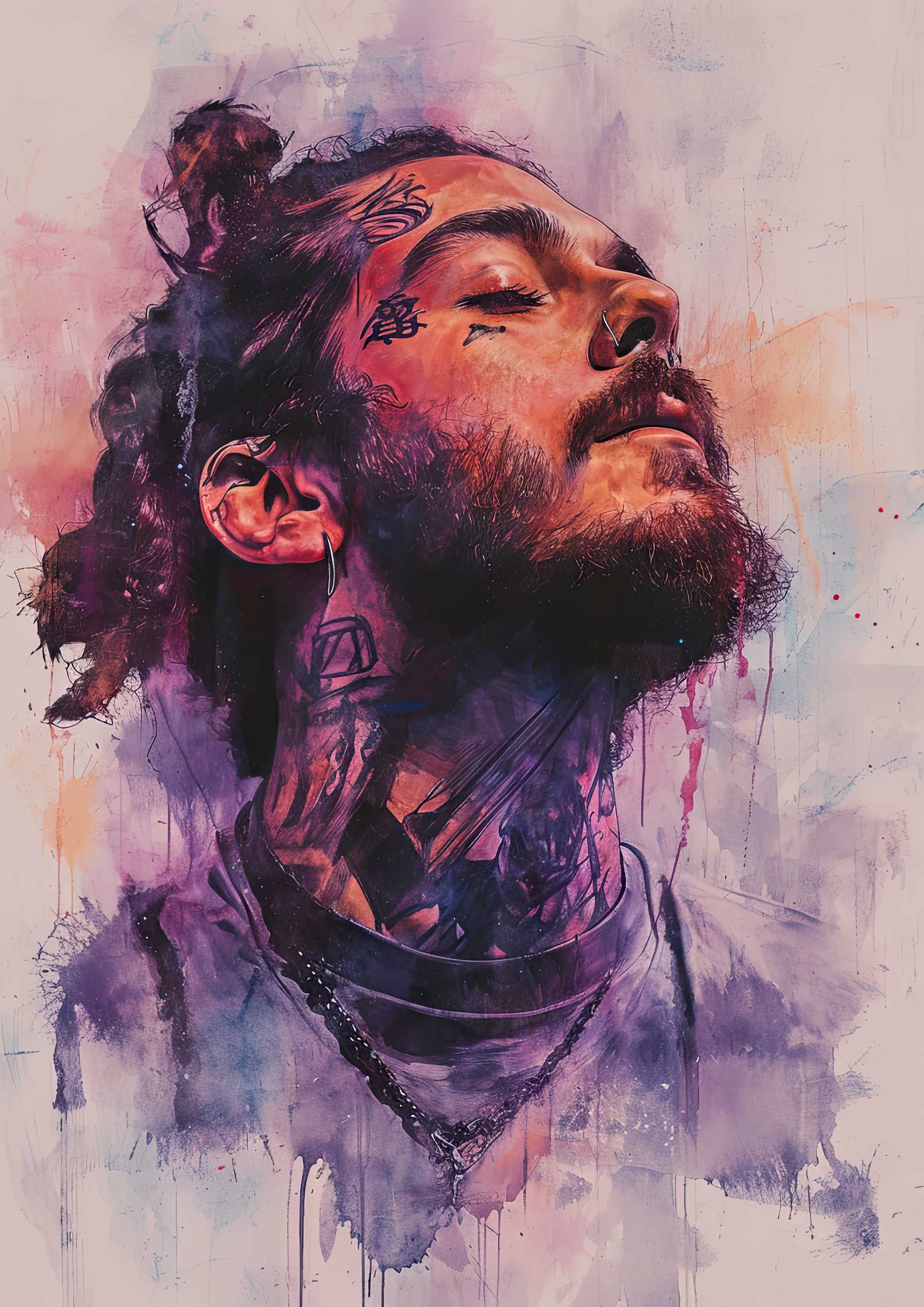 Preview for Xxxtentacion-watercolor-tribute-celebrities-background-ef770