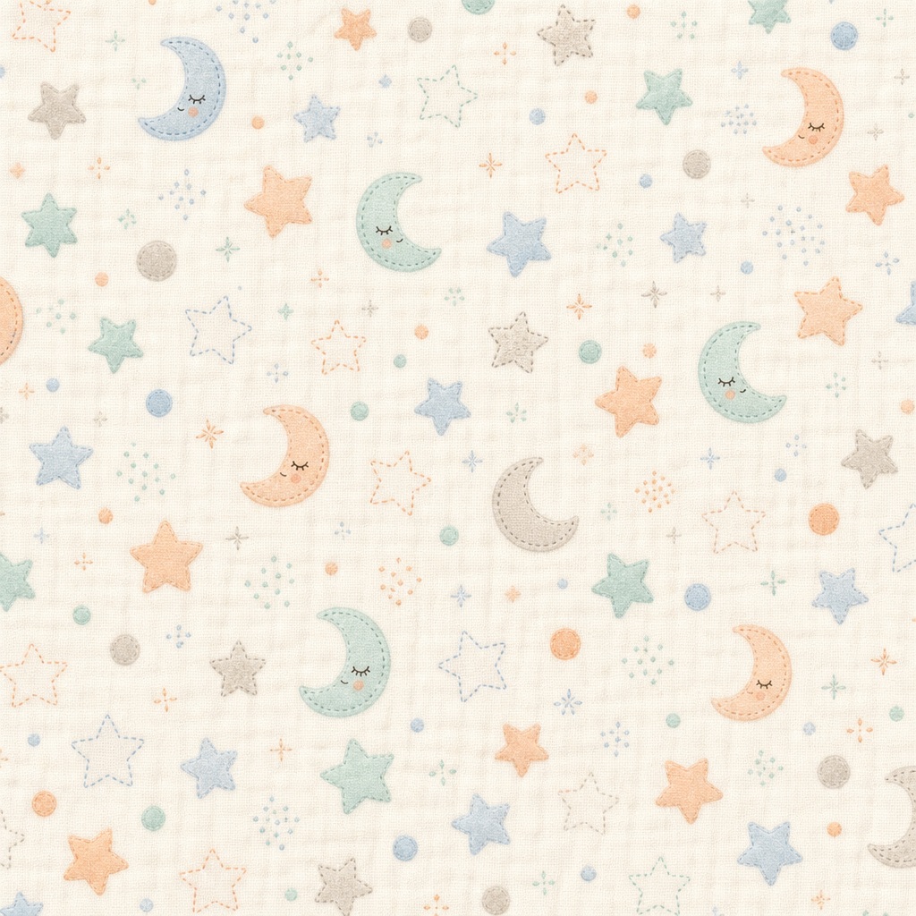 Preview for Pastel Baby Star Pattern Background