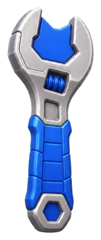 Preview for Robot Repair Wrench Sticker
