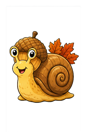 Preview for Acorn Shell Snail Sticker