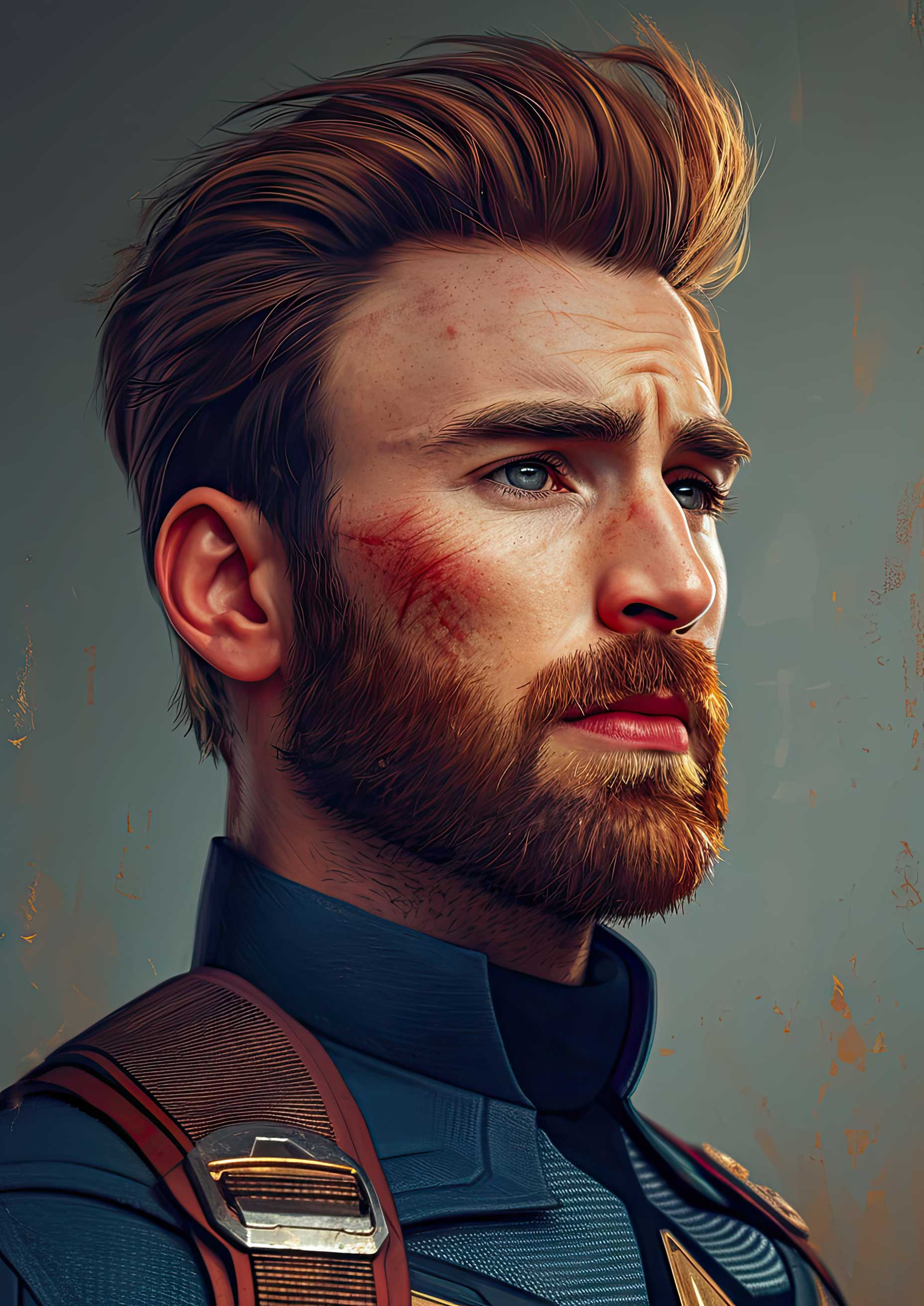 Preview for Captain-america-digital-portrait-celebrities-background-2bccb