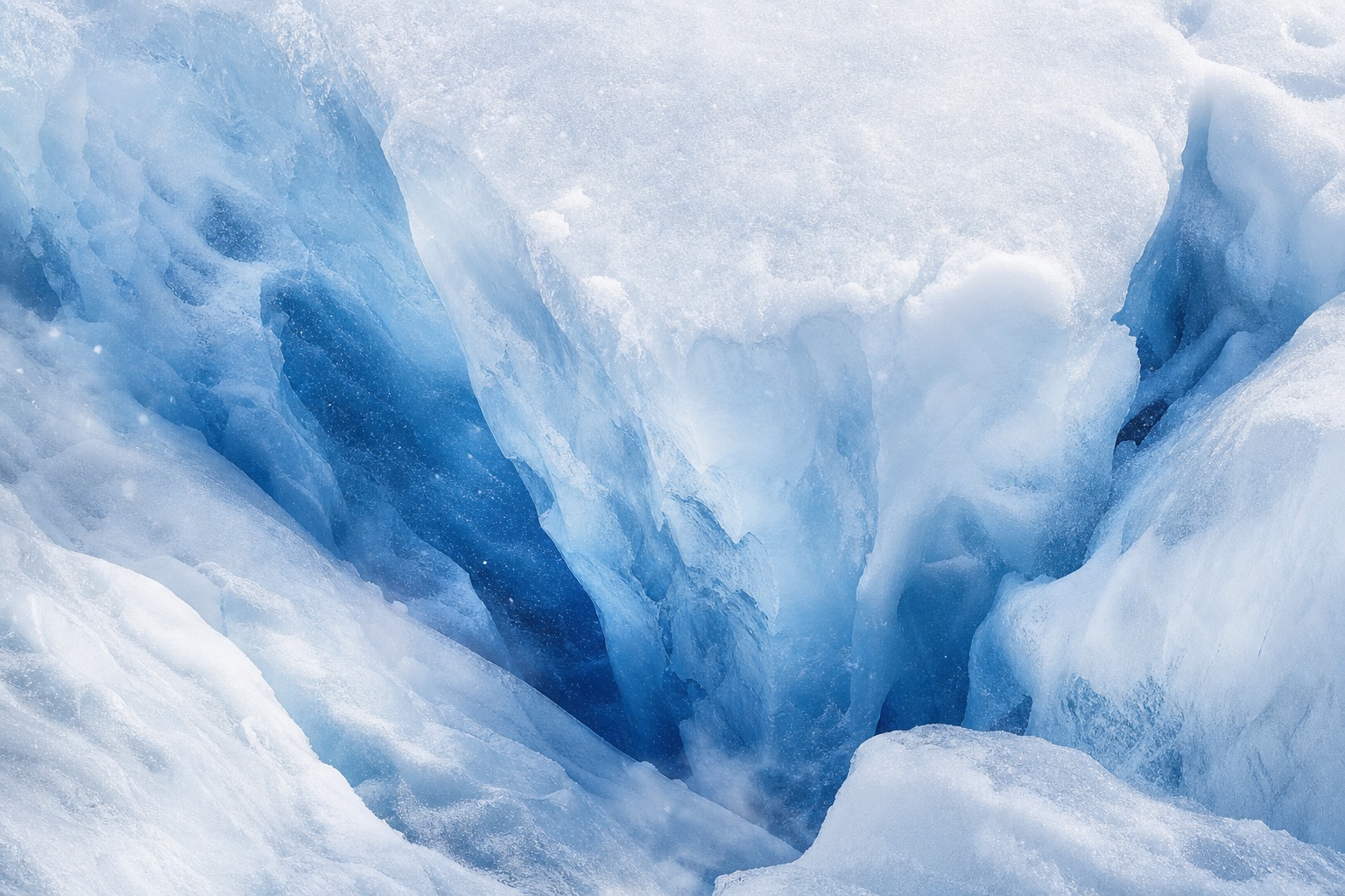 Preview for Blue Glacier Crevasse Texture Background