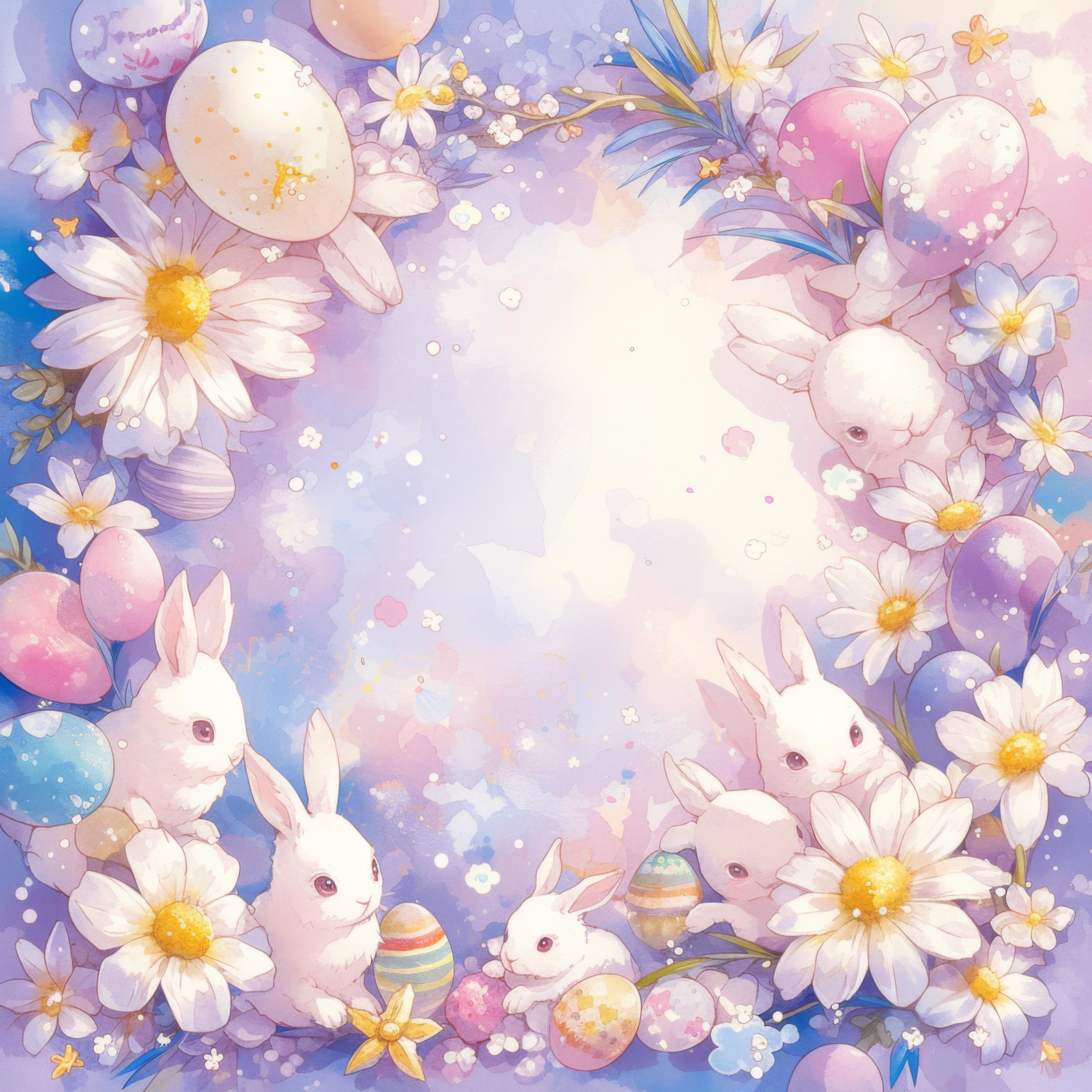 Preview for Easter-bunny-template-pastel-background-1d3f6
