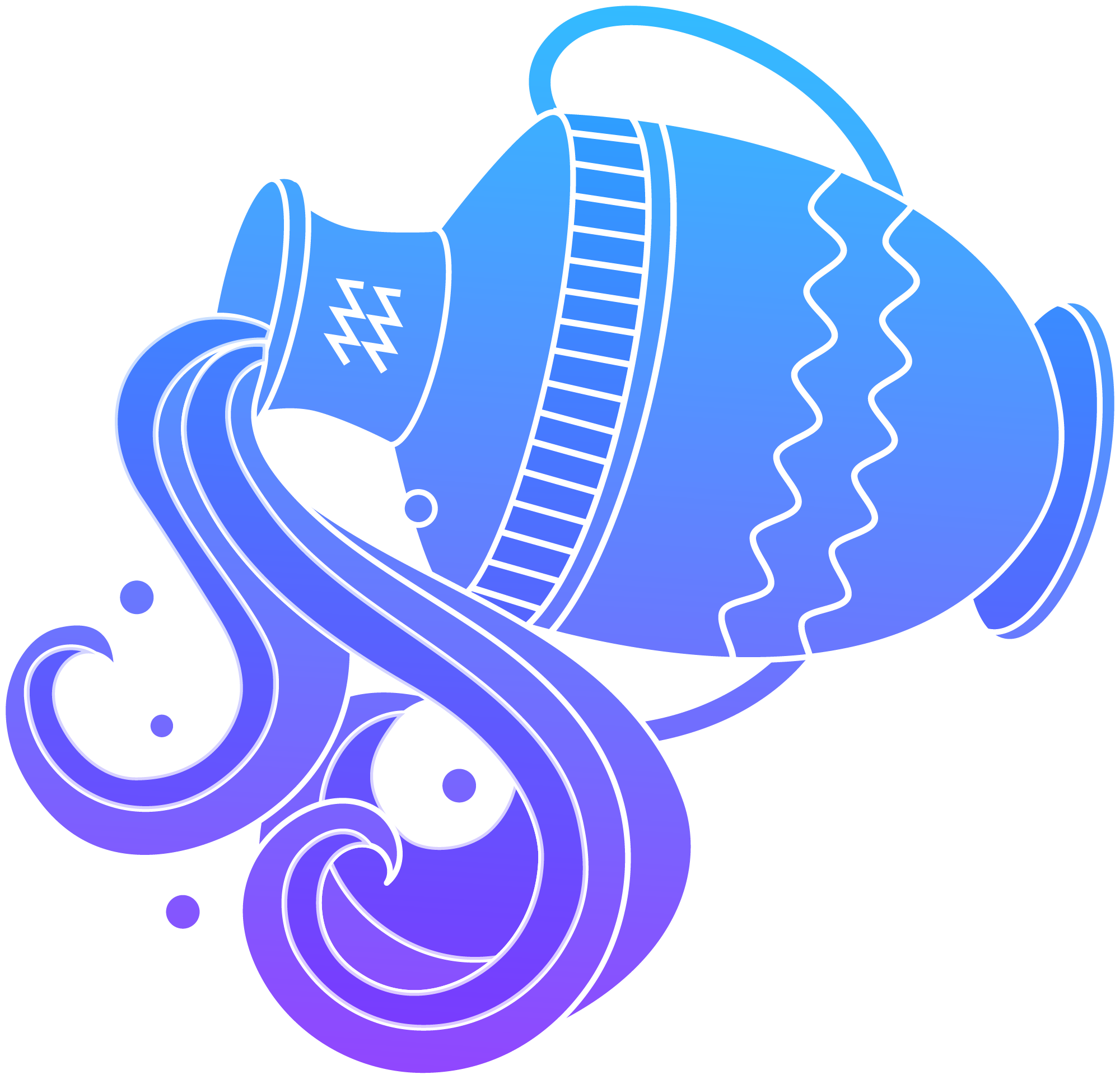 Preview for Aquarius-zodiac-symbol-sticker-ff742