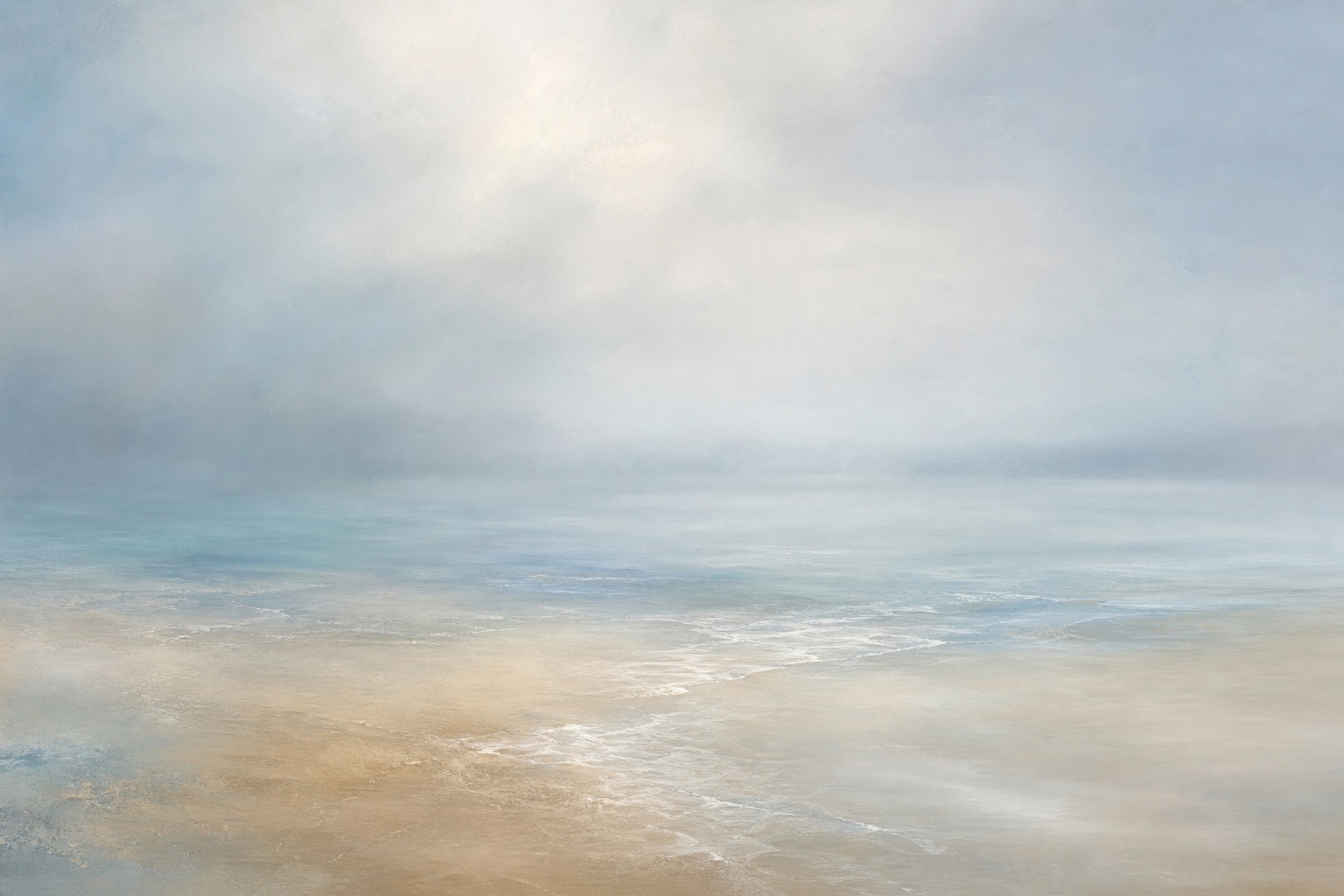 Preview for Soft Abstract Seascape Stock Background