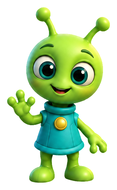 Preview for 3d Space Adventures Friendly Alien
