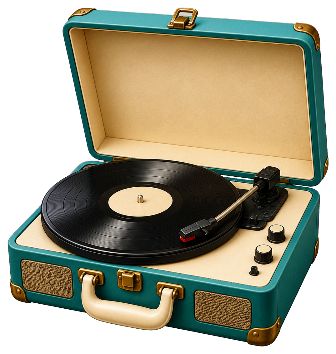 Preview for Record Player Blank Sticker