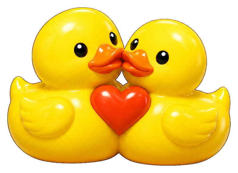 Preview for Rubber Duck Love Pair