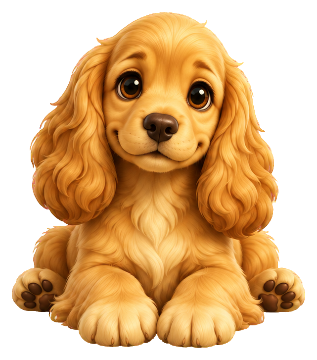 Preview for 3d Puppy Pals Spaniel Pup