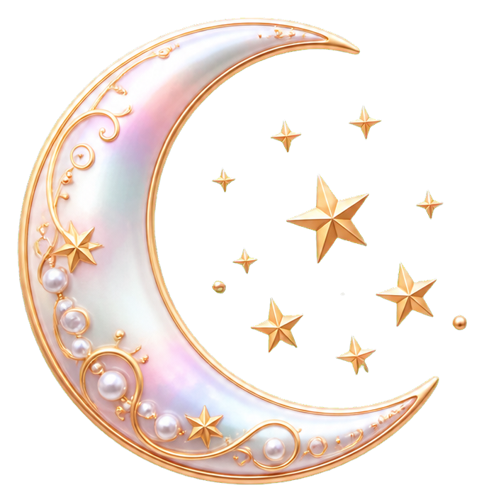 Preview for Pearl Moon Stars Sticker