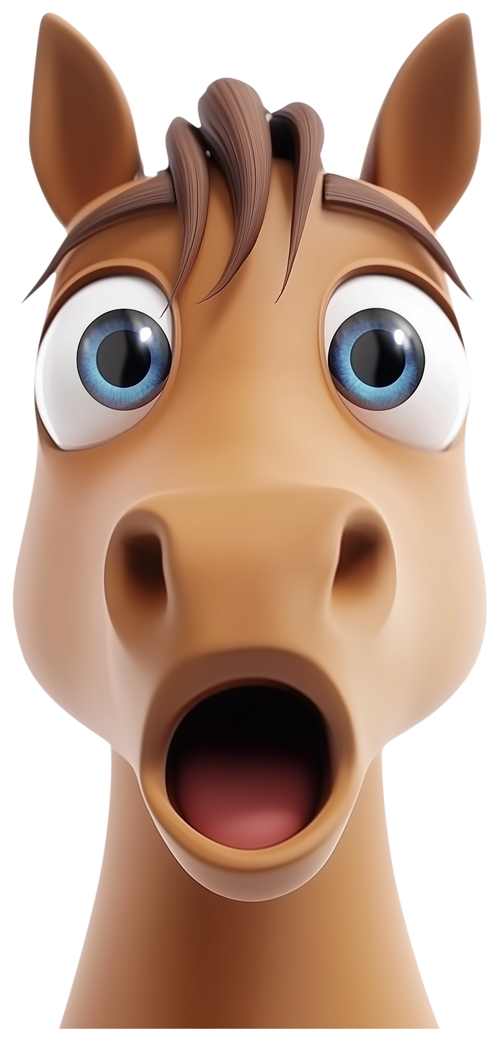 Preview for Cute Horse Emoji Sticker For Pizap Designs