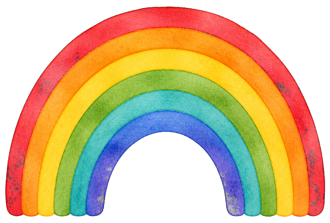 Preview for Colorful Rainbow Sticker Graphic