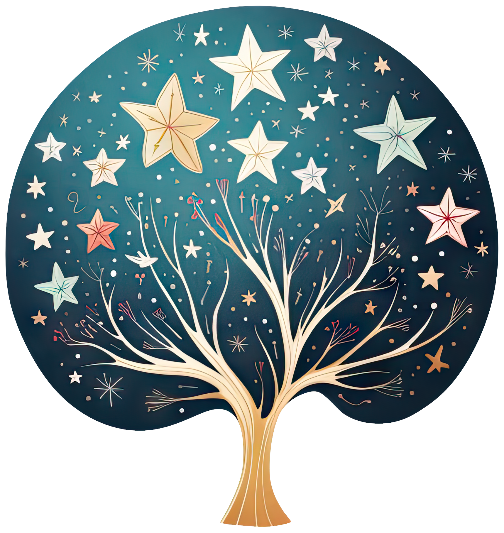 Preview for Celestial-tree-illustration-logo-tree-sticker-5a606