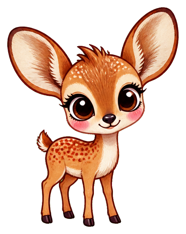 Preview for Poppy Spot Dik-dik Calf Sticker