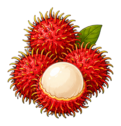 Preview for Rambutan Cluster Sticker Graphic