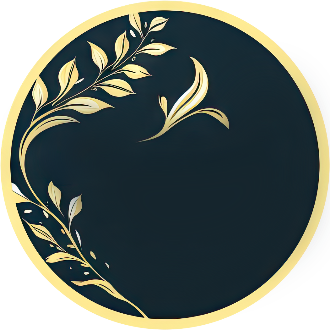 Preview for Elegant-gold-logo-design-logo-flower-sticker-0ff67