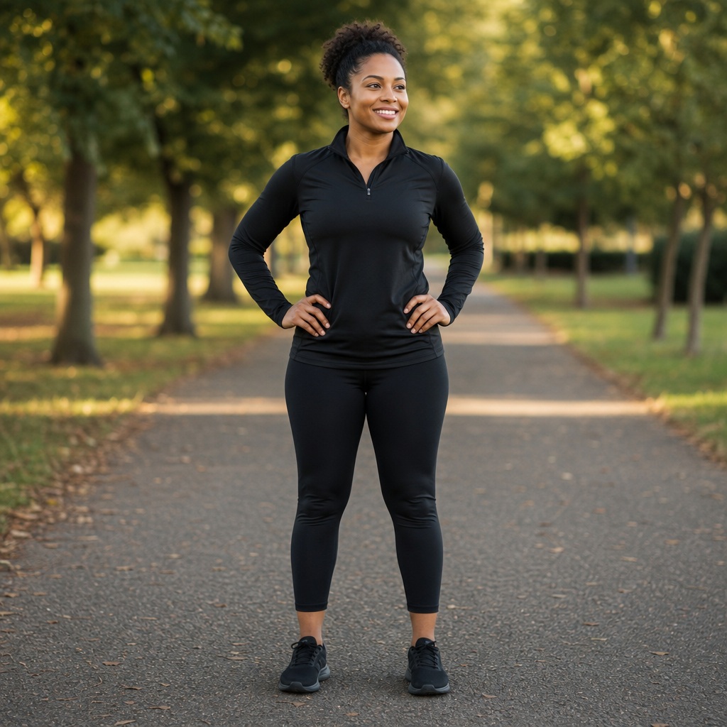 Preview for Runner Portrait Stock Background