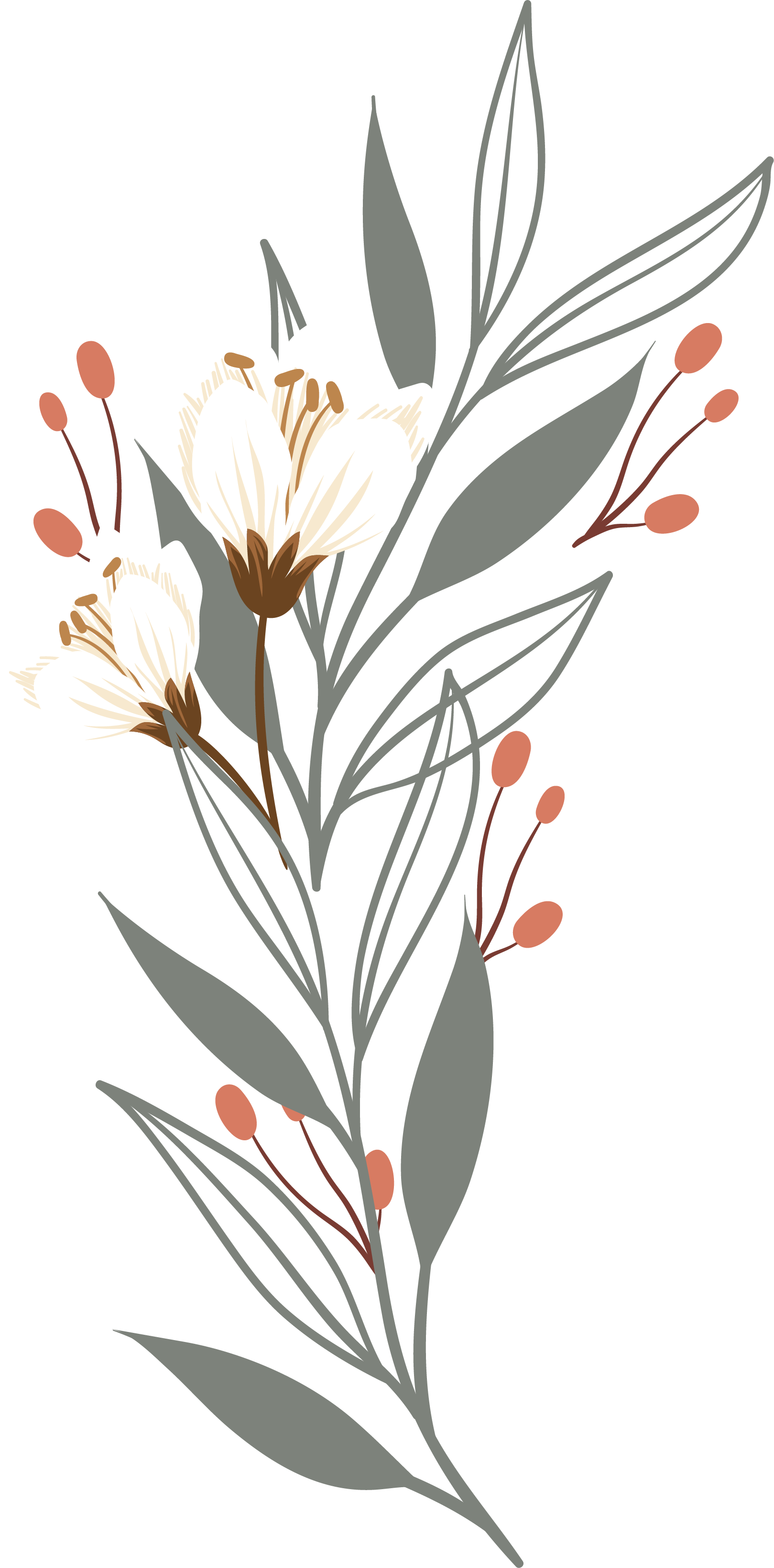 Preview for Floral-illustration-design-love-design-sticker-10703