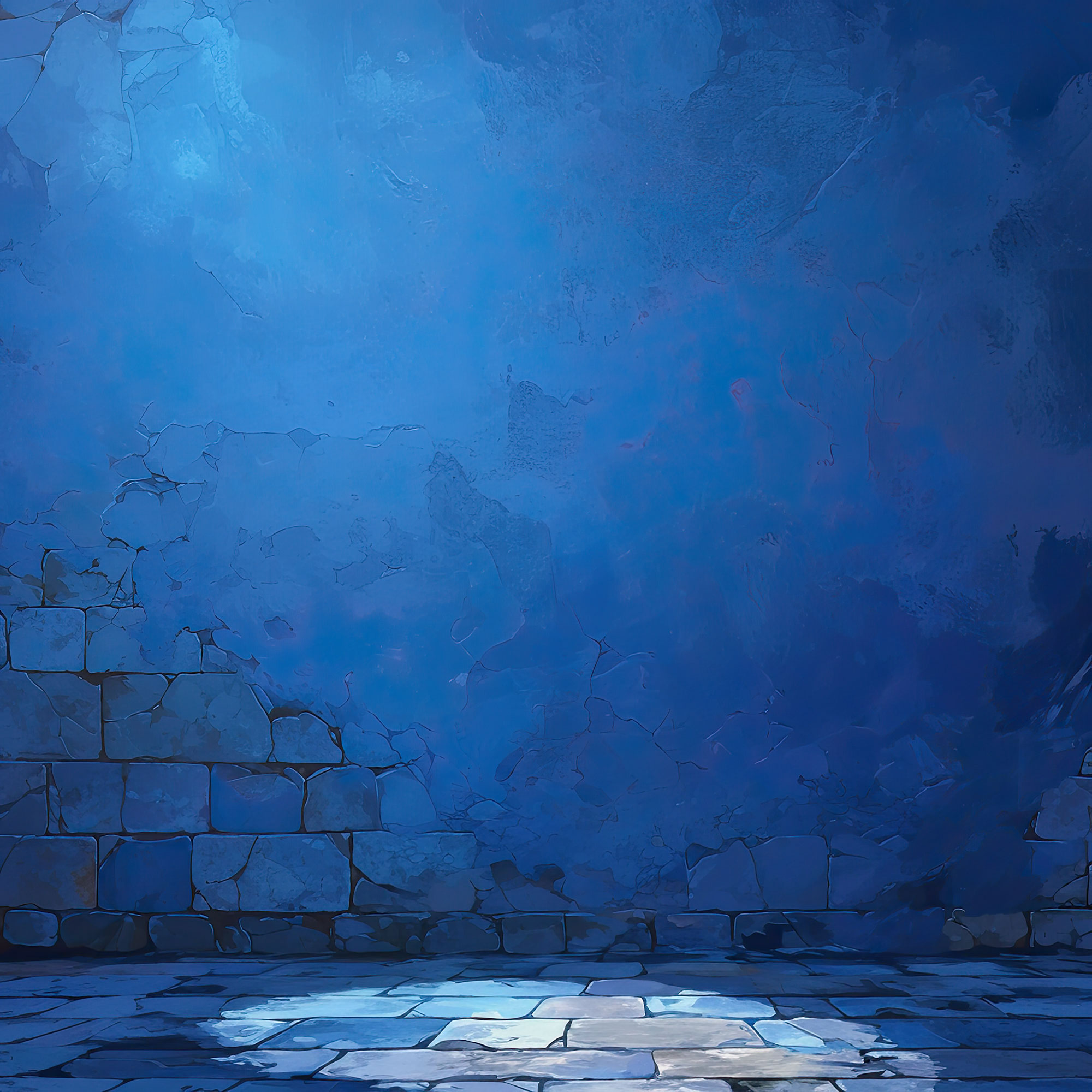 Preview for Mysterious-blue-stone-floor-simple-backdrop-background-f1122