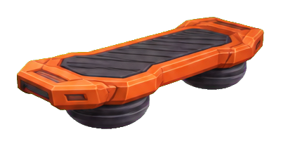 Preview for Orange Hoverboard Sticker