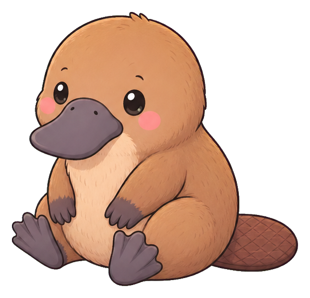 Preview for Pastel Platypus Sticker