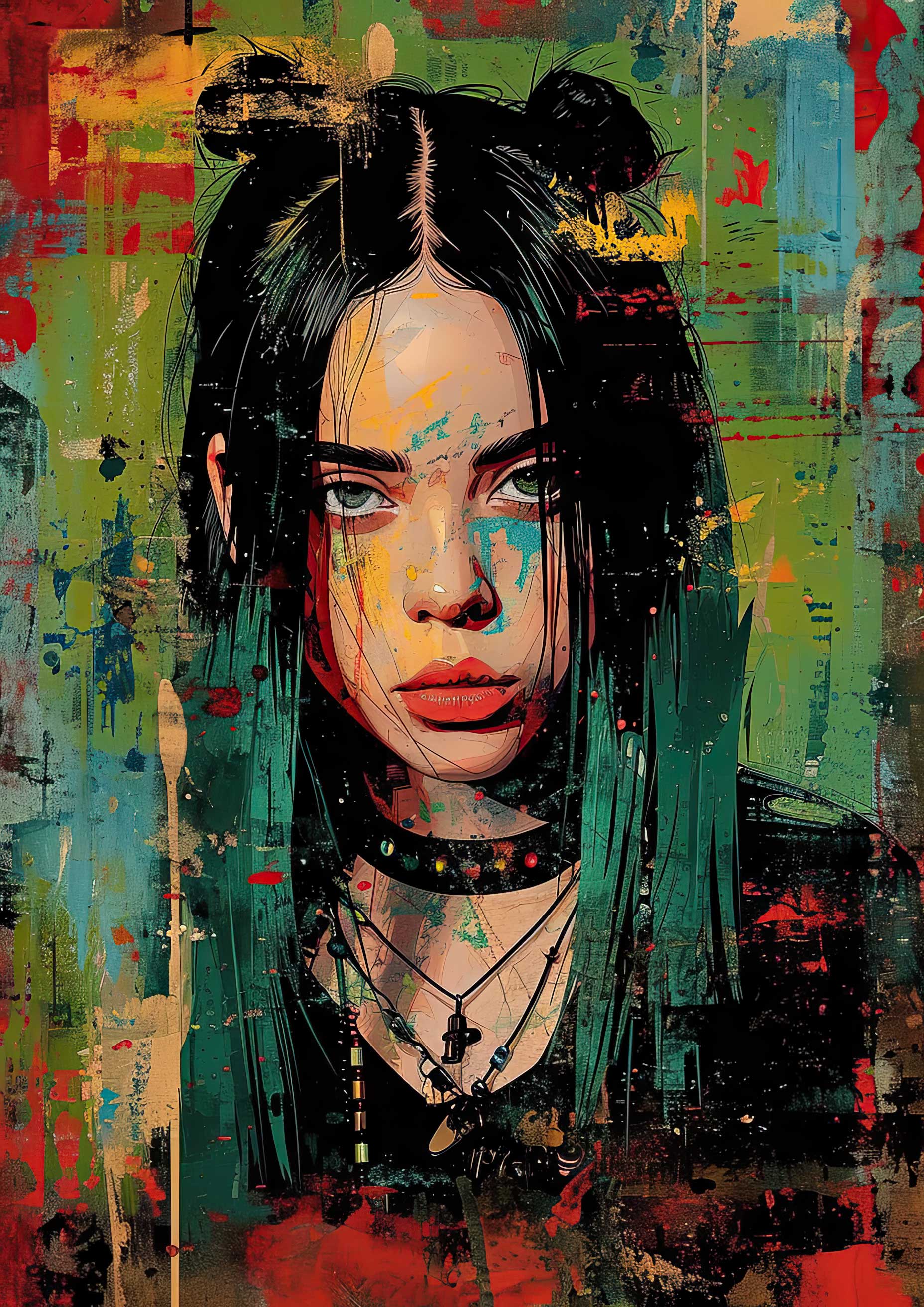 Preview for Vibrant-portrait-young-woman-celebrities-background-6e90a