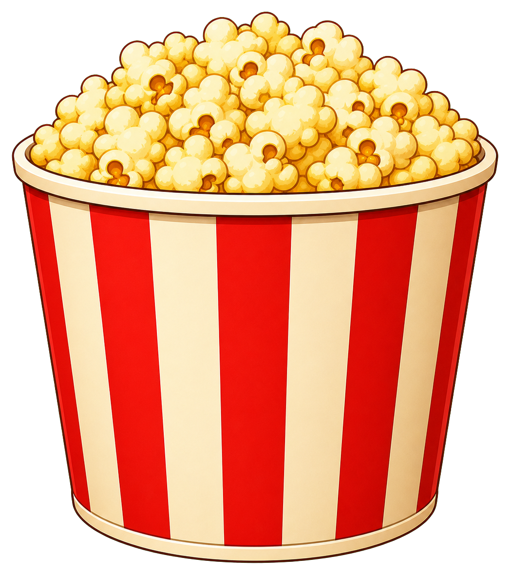 Preview for Popcorn Bucket Blank Sticker