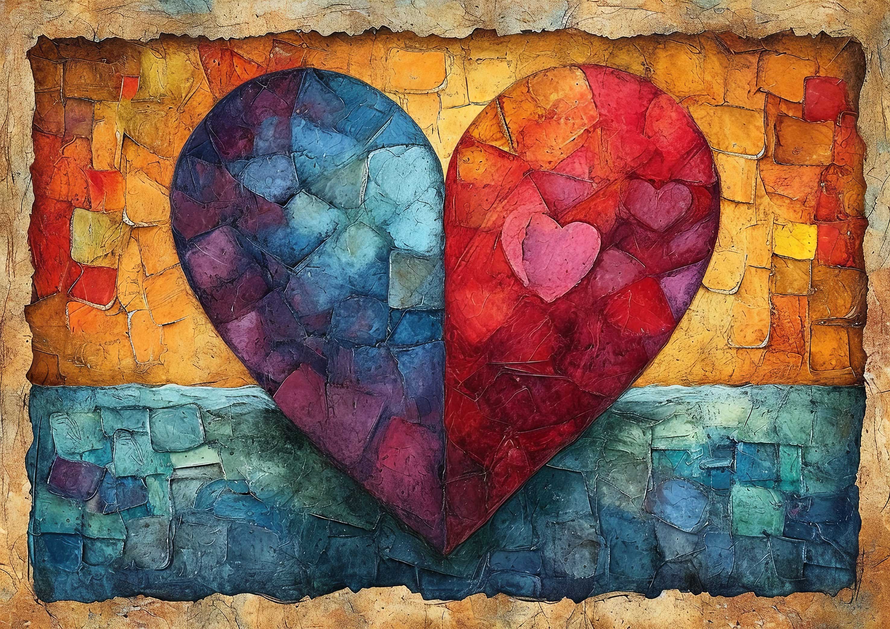 Preview for Mosaic-heart-artwork-love-background-0c6ab