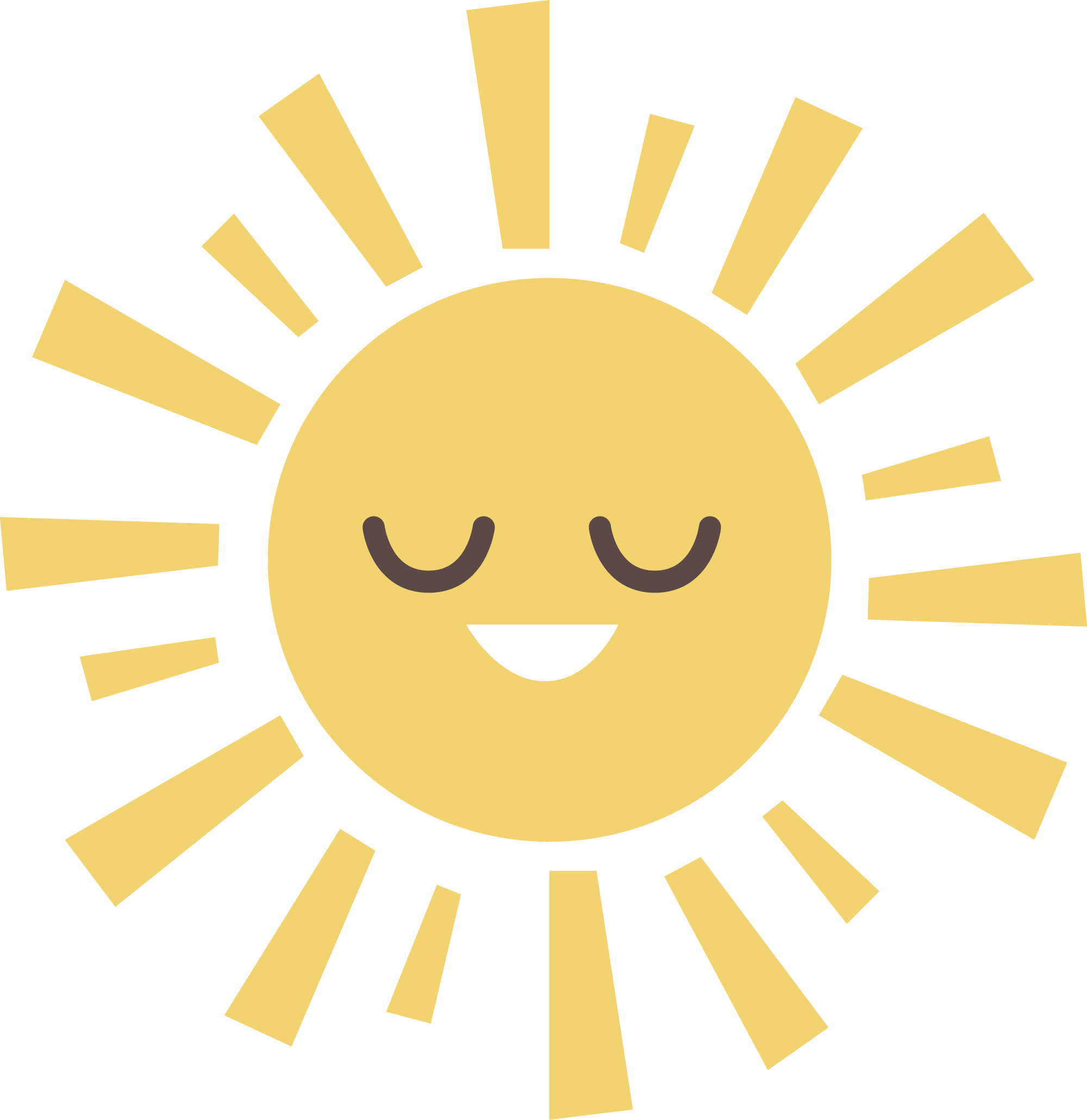 Preview for Smiling-sun-icon-spring-sticker-0994d