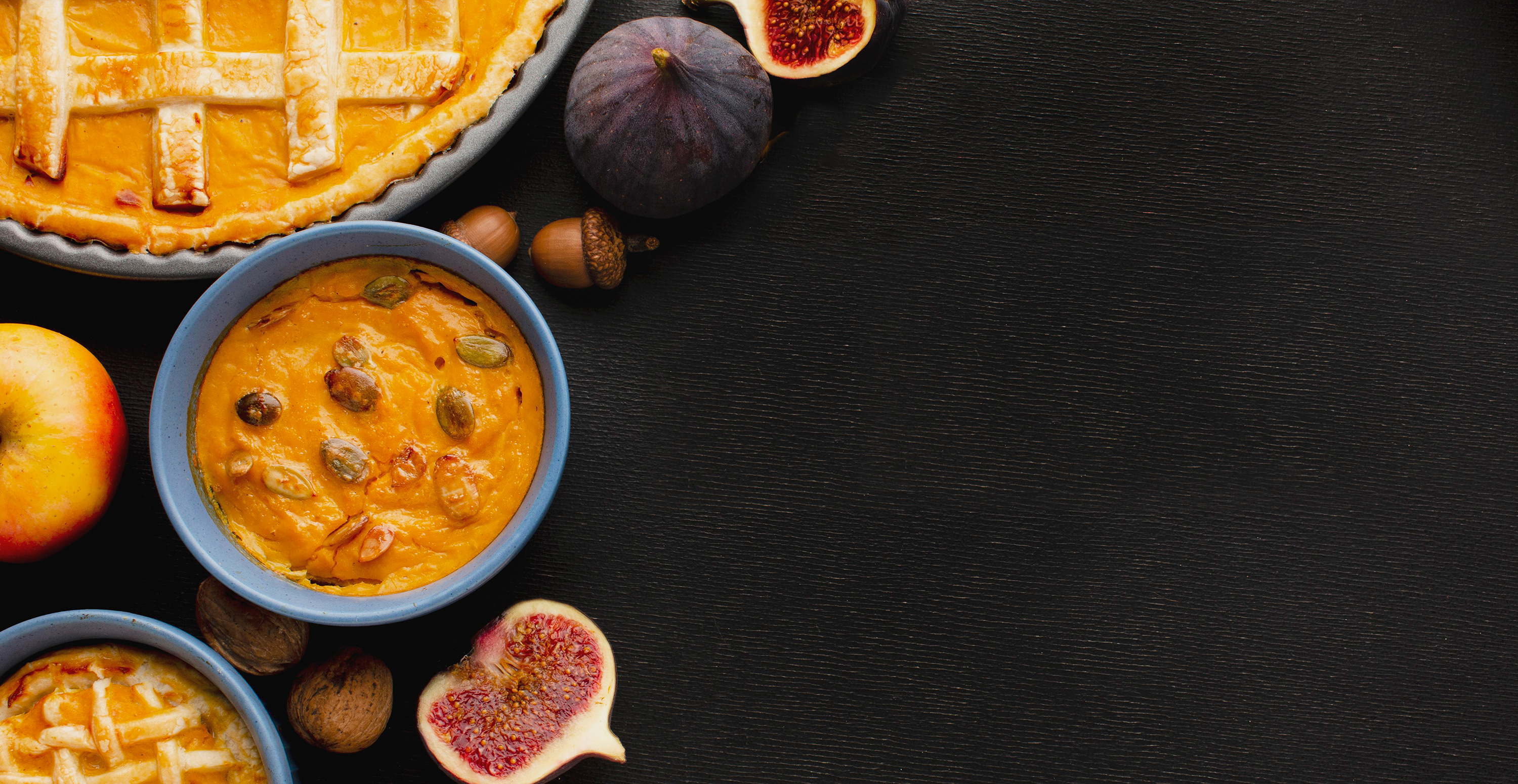 Preview for Homemade-pie-with-fresh-fruits-fall-background-9bc51