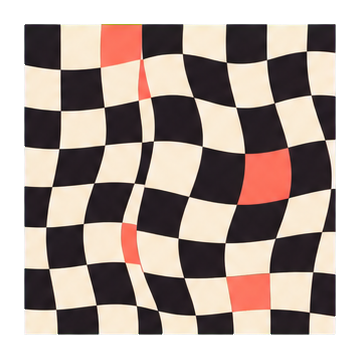 Preview for Checkerboard Square Sticker Graphic