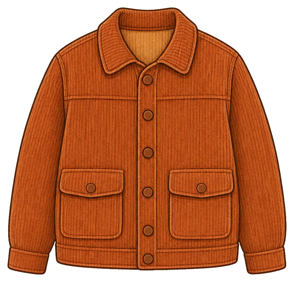 Preview for Corduroy Jacket Sticker