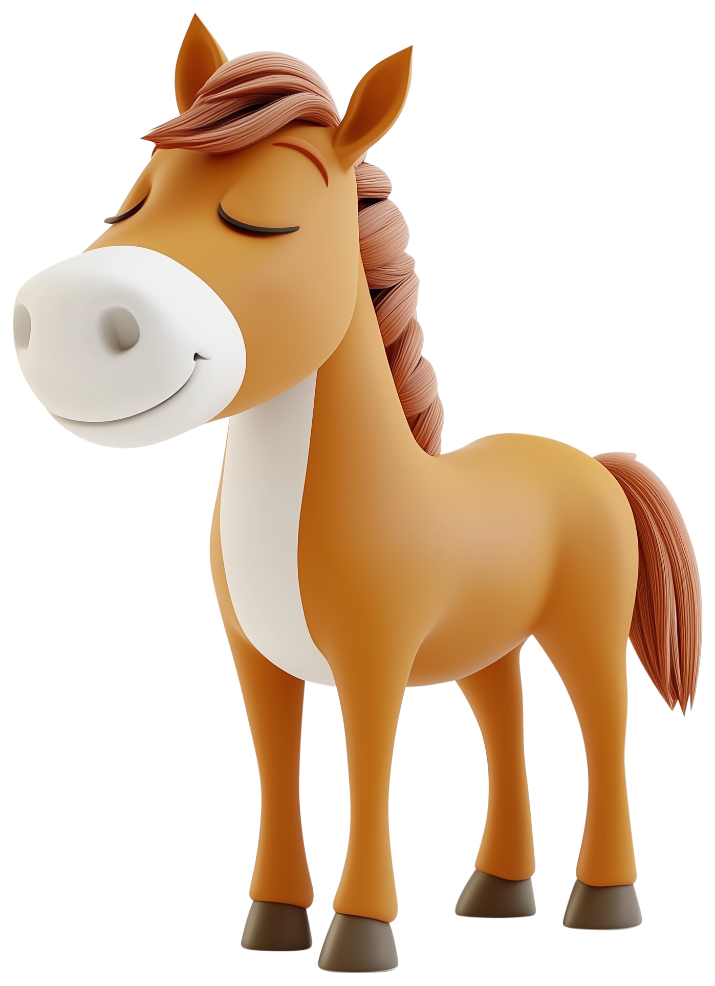 Preview for Cute Horse Emoji Sticker