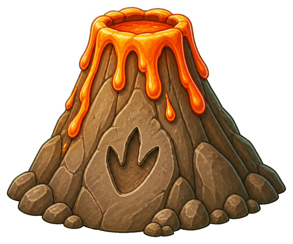 Preview for Volcano Sticker Graphic