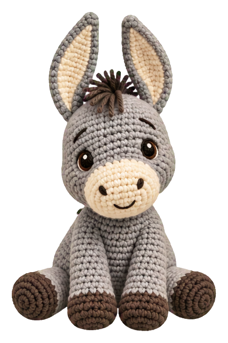 Preview for Crochet Farm Friends Donkey