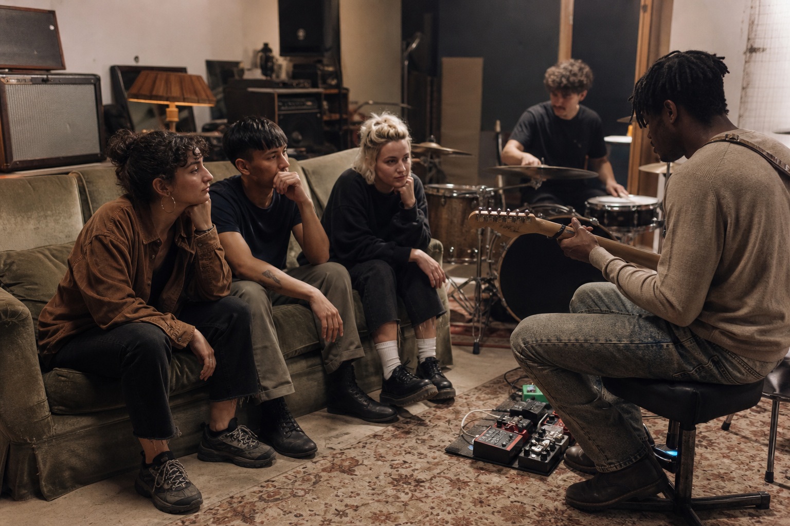Preview for Band Rehearsal Room Stock Background