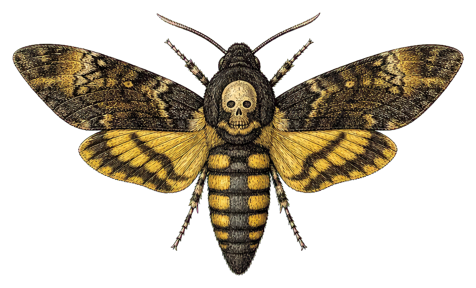 Preview for Death's-head Hawkmoth Sticker