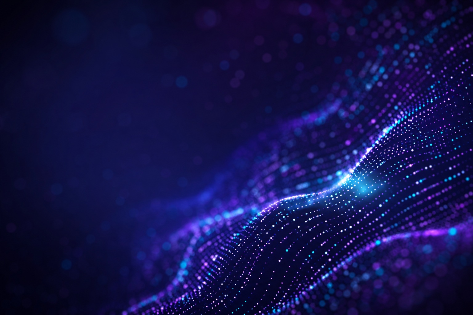 Preview for Ai Technology Wave Background